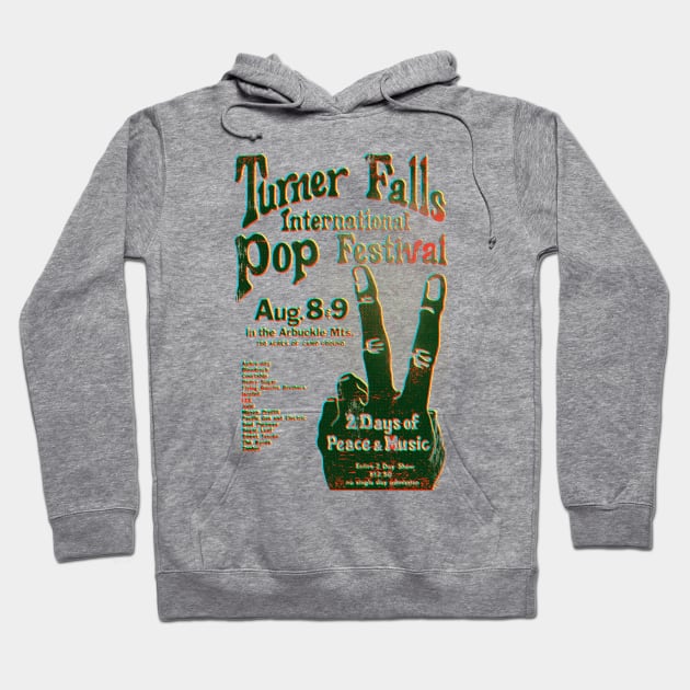 Turner Falls Pop Festival Hoodie by HAPPY TRIP PRESS